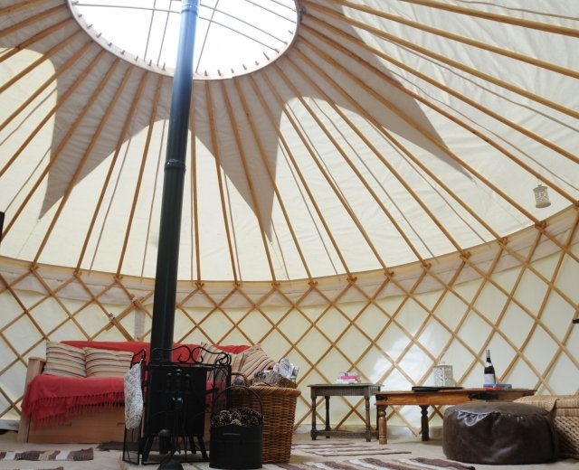 Glamping holidays in Isle of Wight, South East England - Bank End Farm